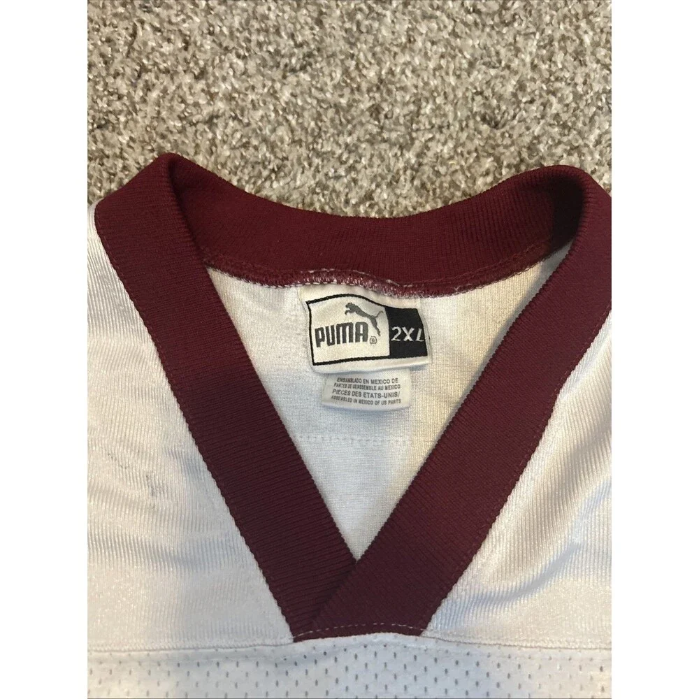 Vintage Deion Sanders Washington Redskins Puma Jersey Commanders Sz 2XL Rare